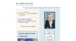 Desktop Screenshot of drdebraholland.com